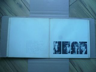 The Beatles White Album 1968 1st UK Mono Press number 0066639.  Top loader. 2