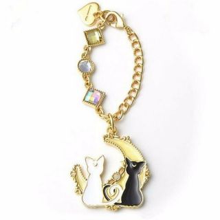 Sailor Moon 20th Anniversary Luna & Artemis Key Chain Pendant Bag Keyrings Cute