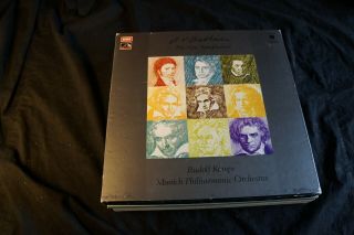 Beethoven Complete 9 Symphonies Kempe Rare 8 - Lp Box Nm Emi Sq Quadraphonic