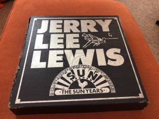 Jerry Lee Lewis The Sun Years Sun 102 12 Record Box Set