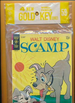 Gold Key 4 Pack Family Affair 4,  Baby Snoots 2,  Scamp 4,  Hr Pufnstuf 1