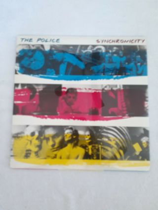 The Police Synchronicity 1983 A&m Records Lp Vinyl Record Album