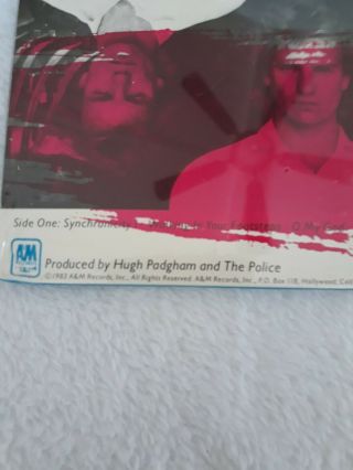 The Police Synchronicity 1983 A&M Records LP Vinyl Record Album 3