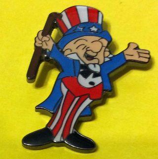 Mr.  Magoo As Uncle Sam Lapel Pin