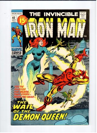 Marvel Iron Man 42 1971 Vf/nm Vintage Comic