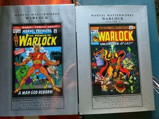 Marvel Masterworks Hc Warlock 1 2 Starlin Thanos Gamora Avengers