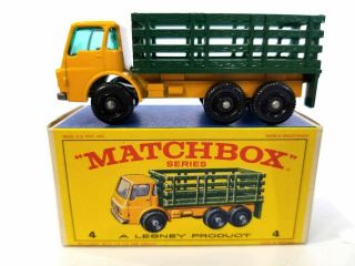 Lesney Matchbox Old Store Stock - 4 Stake Truck - Boxed