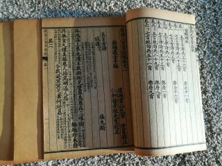 6 Unknown Chinese antique vintage Print Map Books Early 20th Century? 4