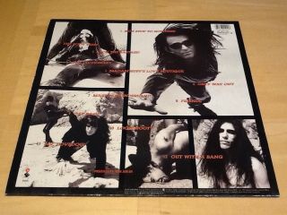 FASTER PUSSYCAT WHIPPED LP/VINYL/RECORD RARE EU 1992 ELEKTRA 2