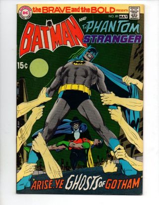 The Brave And The Bold 89 (apr - May 1970,  Dc) Vf,  8.  5 " Batman & Phantom Stranger
