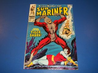 Sub - Mariner 5 Silver Age 1st Tiger Shark Wow Solid Vg,