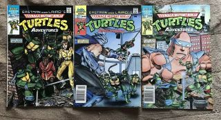 Archies Comics (1988) Teenage Mutant Ninja Turtles Mini Series 1 - 3 Full Run Vf,