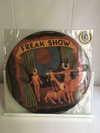 The Residents Freak Show Rare Picture Disc Lp Limited Edition 1990 Vg,