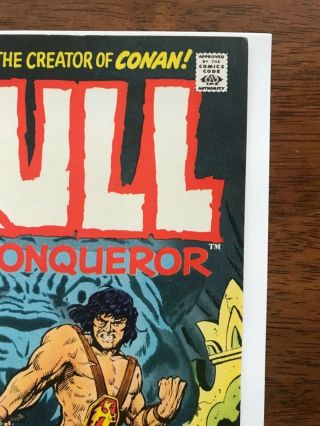 Kull The Conqueror 1 NM 9.  4 Perfect Spine White Pages Glossy Bright 4