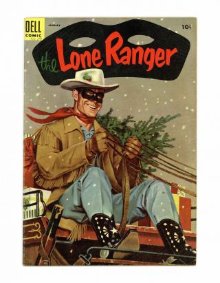Lone Ranger (dell) 79 1955 Vg 4.  0
