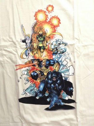 Uncanny X - Men By Chris Bachalo T - Shirt Xl (46 - 48) (legacy Red Blue Gold 123579