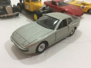 Vintage Solido 1502 Porsche 944 Silver 1:43 Die Cast France