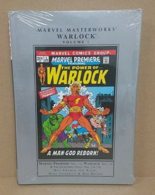 Marvel Masterworks Warlock Vol 1 Hc Roy Thomas Gil Kane Unread