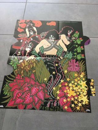 PETER CRISS Orig 1978 Solo LP w/InnerSleeve Poster Order Form Credit Sheet KISS 2
