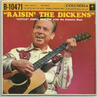 Country Ep Little Jimmy Dickens Raisin 