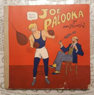 Joe Palooka 1 Ham Fisher Platinum Age Cupples & Leon Co.  Comic Book 1933 Scarce