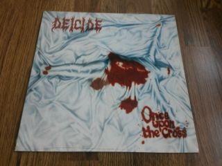 Deicide - Once Upon The Cross Lp 1995 A1 B1 Roadrunner Records