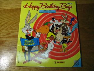 Happy Birthday Bugs,  Album For Collectible Stickers