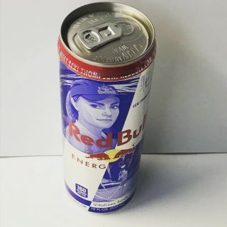 Red Bull Limited Edition Lexi Thompson 12oz Can.  One Full Collectors Can