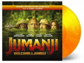 Jumanji - Welcome To The Jungle Soundtrack Limited Edition On Flaming Vinyl 2x