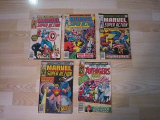 Marvel Action - 1977 1 And Up - Captain America Vf