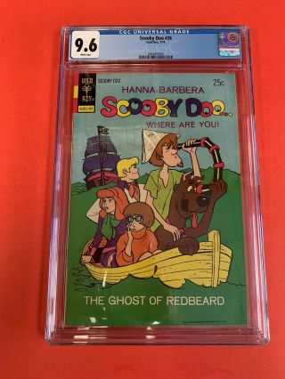 Scooby Doo 26 - Cgc 9.  6 White Pages - Gold Key Comic Book 1974