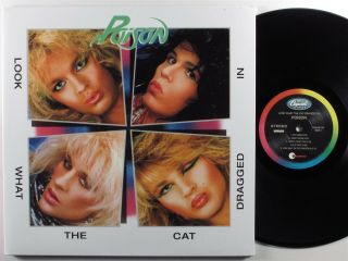 Poison Look What The Cat Dragged In Friday Music/capitol Lp Nm 180g