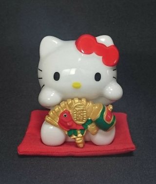 Sanrio Hello Kitty Object Beckoning Cat Mini Ornament Lucky Cat Maneki A628