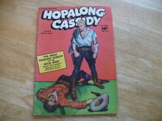 Hopalong Cassidy 24 - Fawcett Comics - Oct 1948 (fn 6.  0) Golden Age