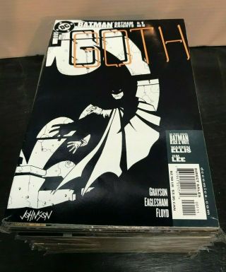 Batman Gotham Knights 1 - 74 COMPLETE SERIES SET DC Comics 2000 FN - VF Ellis Run 2