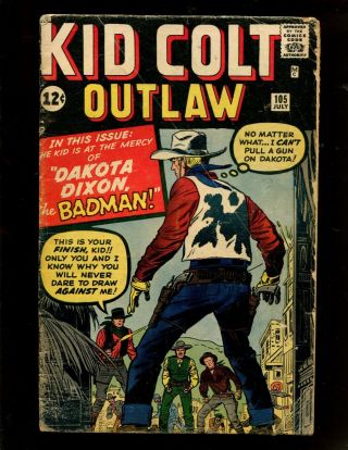 Kid Colt Outlaw 105 (2.  5) Dakota Dixon,  The Badman