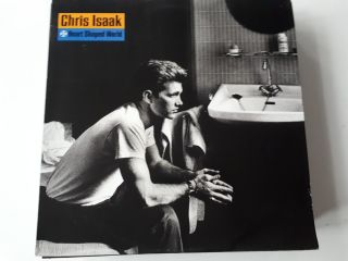 Chris Isaak Heart Shaped World Lp U.  S.  Reprise 7599 - 25837 - 1
