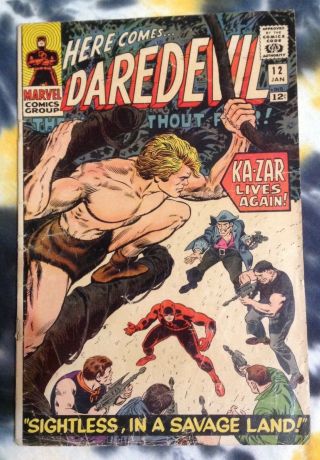 Daredevil 12 (1966) / Ka - Zar - Marvel Comics