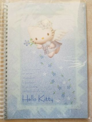 Vintage Hello Kitty Angel Notebook And 192 Pg Diary Listing For Chibijem69