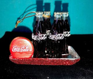 2002 Serving Ice Cold Refreshing Coca Cola Coke Christmas Ornament