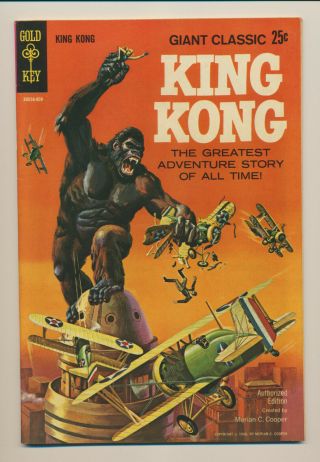 King Kong 1968 Classic Giant Movie Story 68 Pgs Gold Key - One Owner