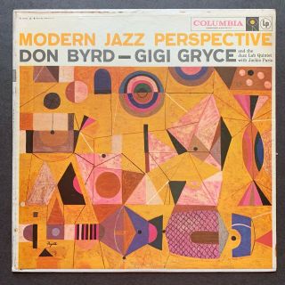 Don Byrd Gigi Gryce Modern Jazz Perspective Columbia Lp Cl 1058 Mono Dg 6 - Eye