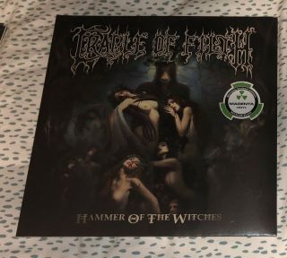 40 Off - Cradle Of Filth - Hammer Of The Witches 2 Lp Magenta Vinyl Oop Ltd 300