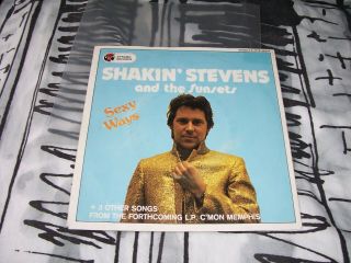 Shakin Stevens Sexy Ways Ep.  Dynamo Records Ep Dyr 45004 B.