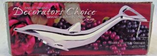 Bottle Opener Silver Plated Dolphin Decorators Choice By Lisa 7 " Nib