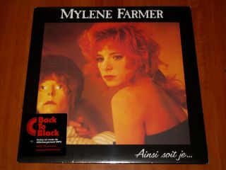 Mylene Farmer Ainsi Soit Je Lp Rare Btb Press Vinyl 180g Eu Remastered