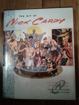 The Art Of Nick Cardy Hc Signed 387 Of 600