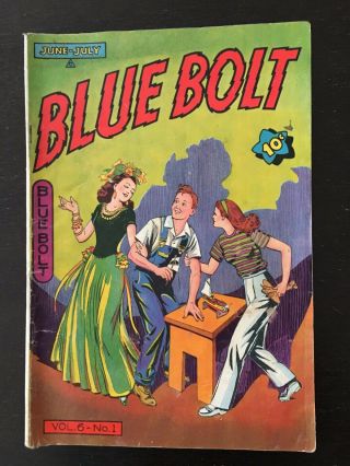 Blue Bolt Vol.  6 Issue 1 1939