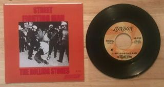 Rare Sp The Rolling Stones Street Fighting Man - No Expectations Promo