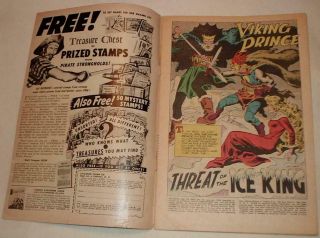 Brave and the Bold 18 DC 1958 VG/F Silent Knight Viking Prince Grey Tone Cover 3